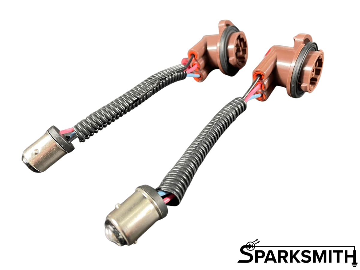 1157 to 3157 Conversion Harness - Plug & Play Resistor Kit Prevents Hyperflash