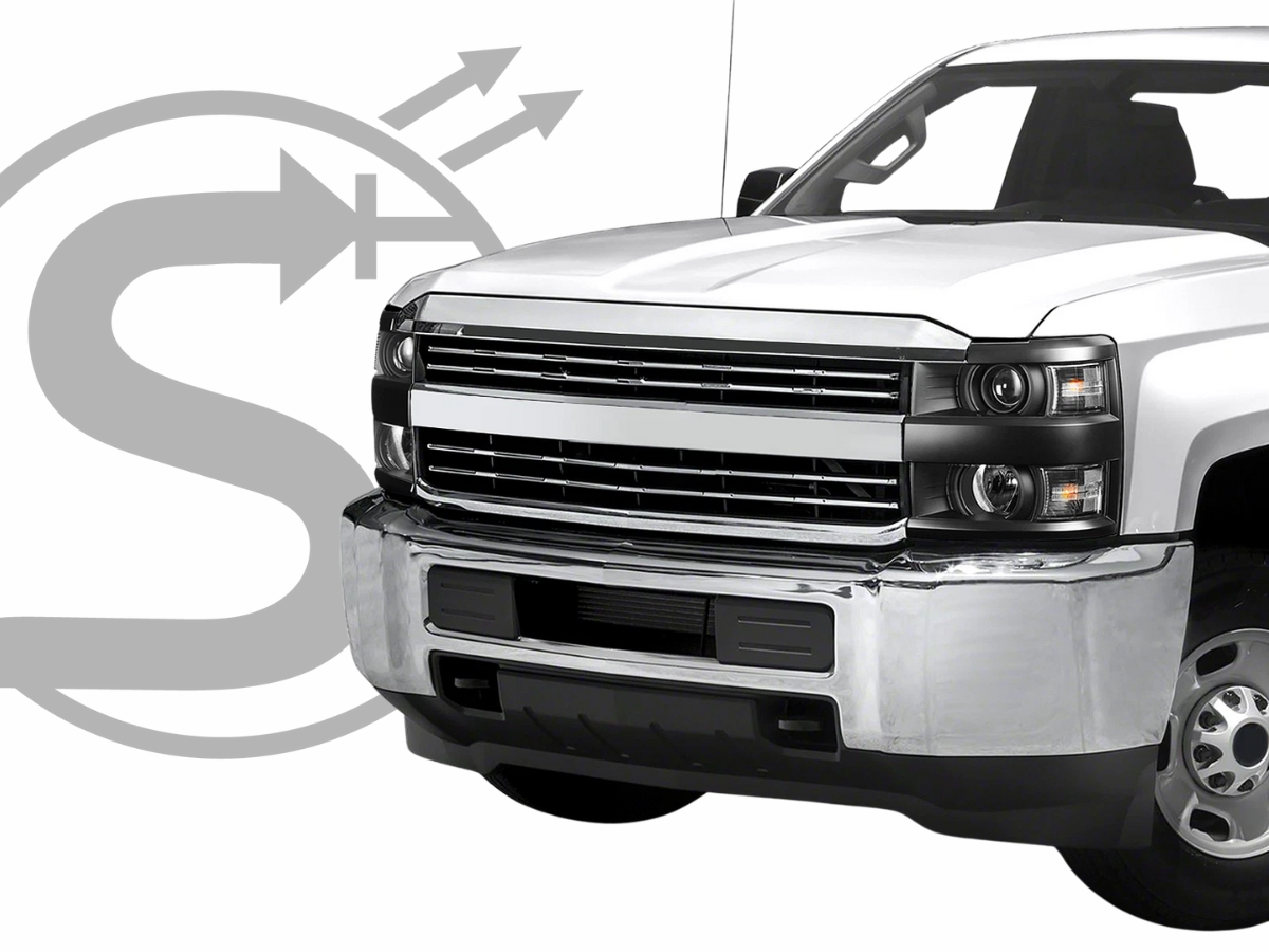 15-19 Chevy Silverado 2500HD/3500HD CLEAR LENS Projector Headlight Set