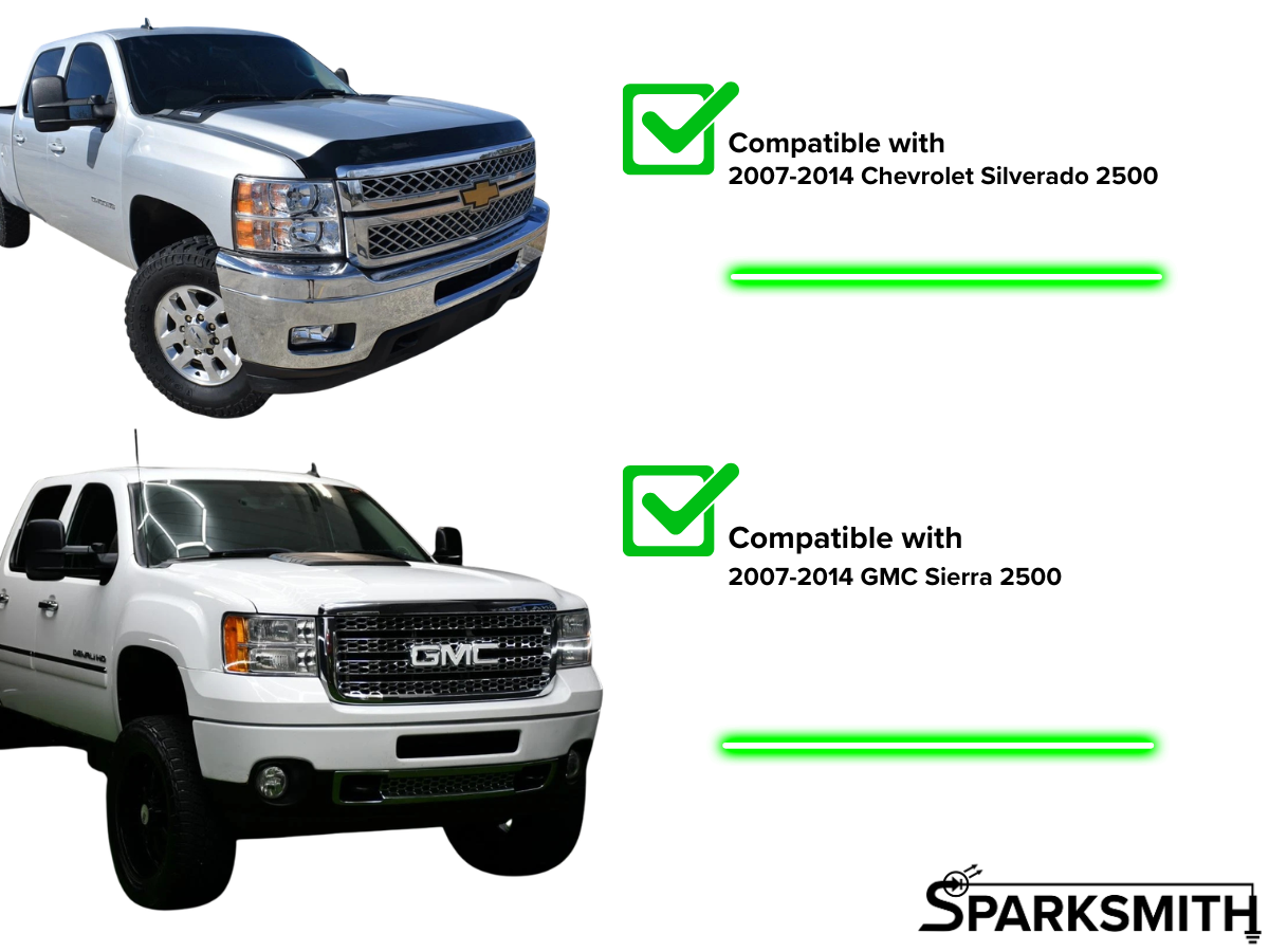 Chevrolet / GMC 2500 Headight Adapter (2007-2014)