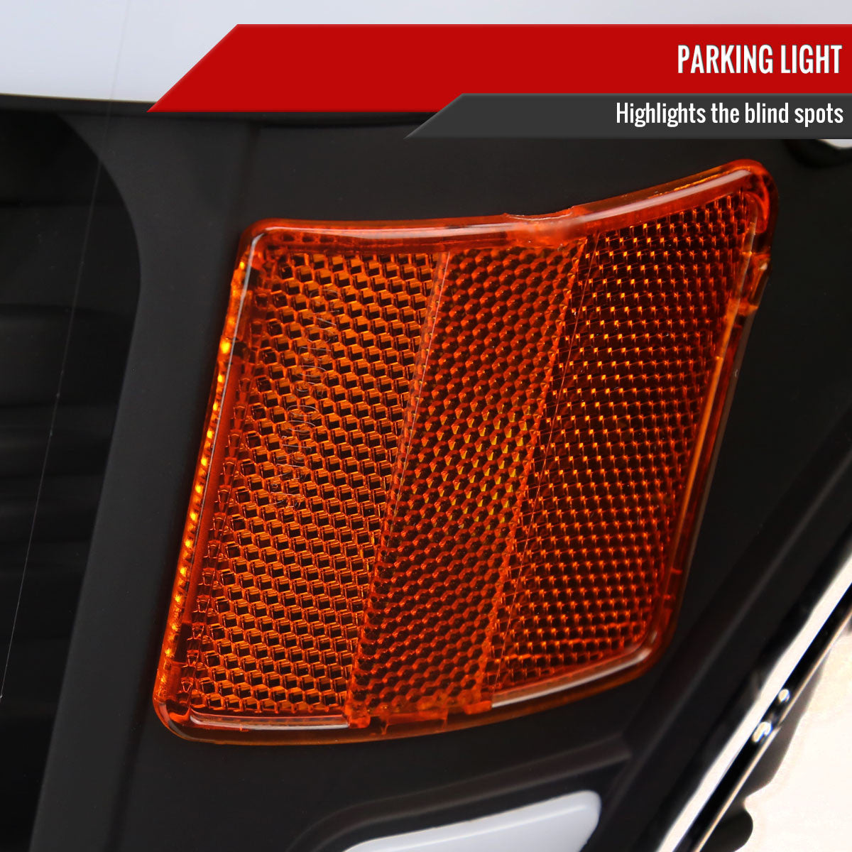 2009-2014 Ford F-150 LED Strip Projector Headlights (Matte Black Housing/Clear Lens)