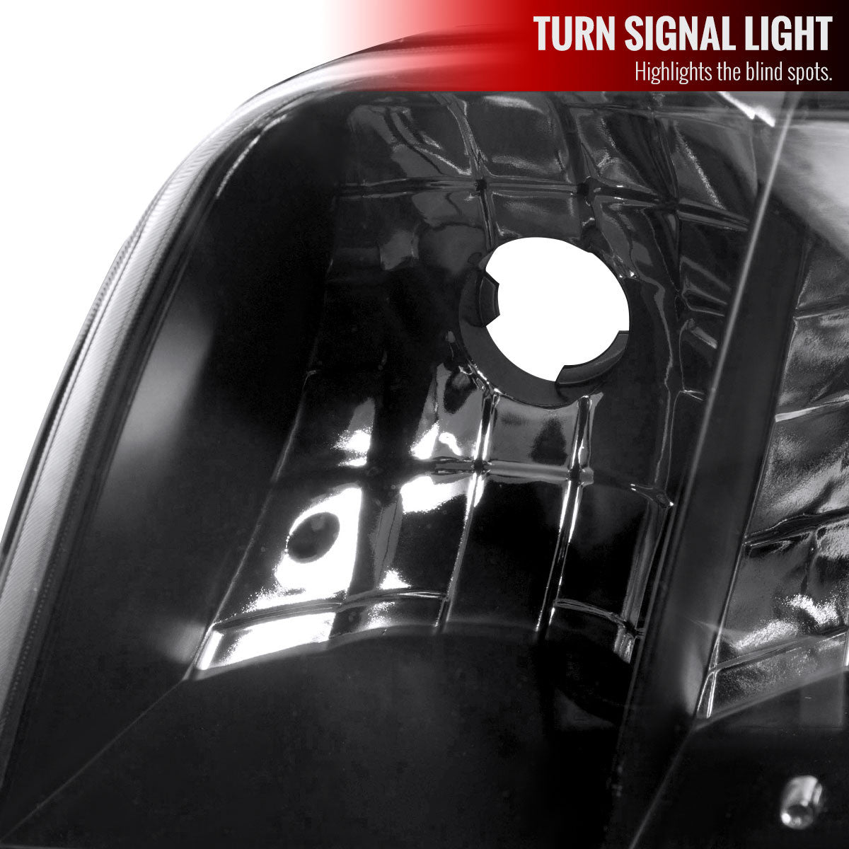 1998-2011 Ford Crown Victoria Factory Style Headlights w/ Corner Signal Lights (Matte Black Housing/Clear Lens)