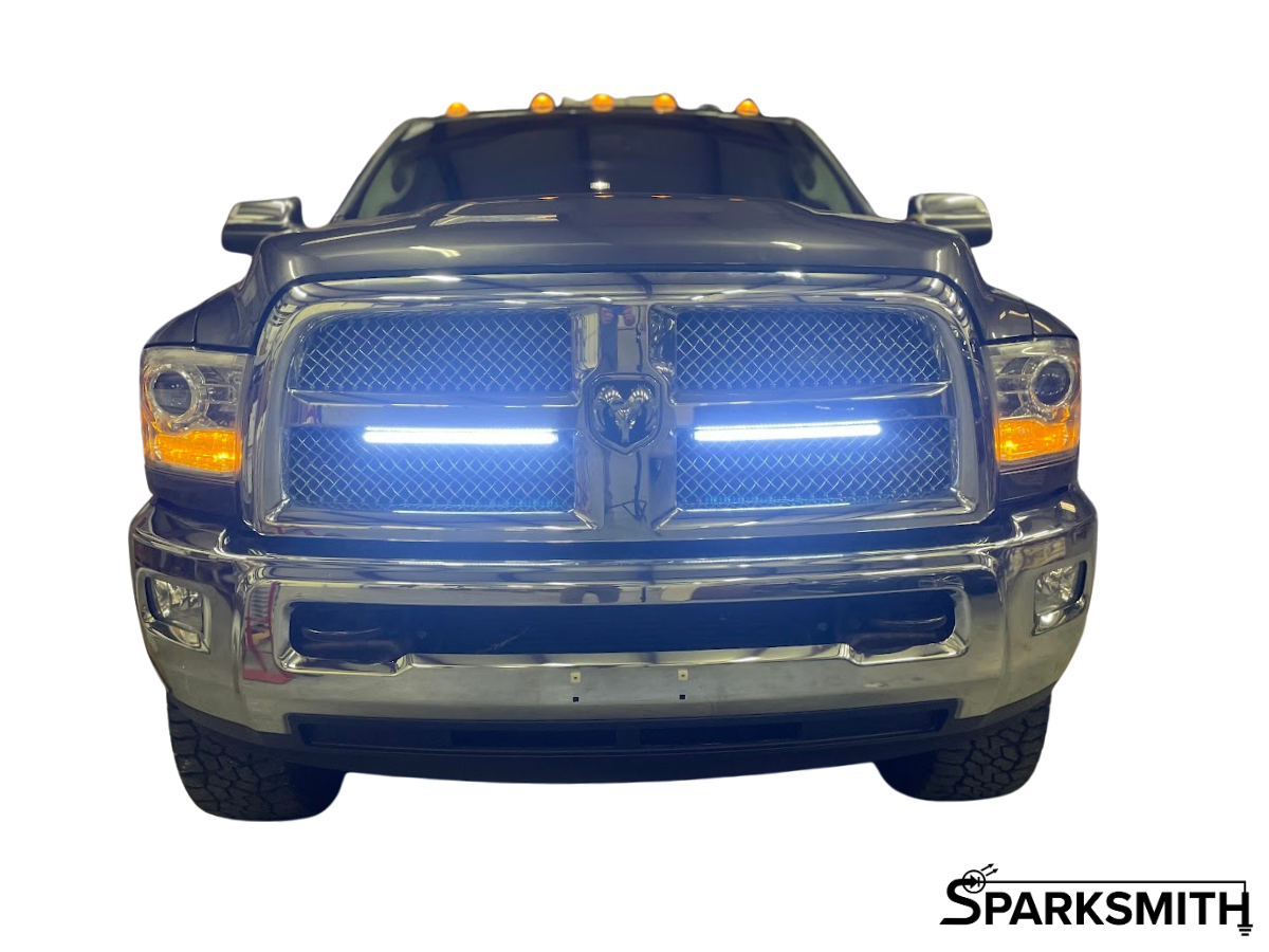 Fourth Gen Ram Pickup (2013-2019) Animated DRL Grille Bars