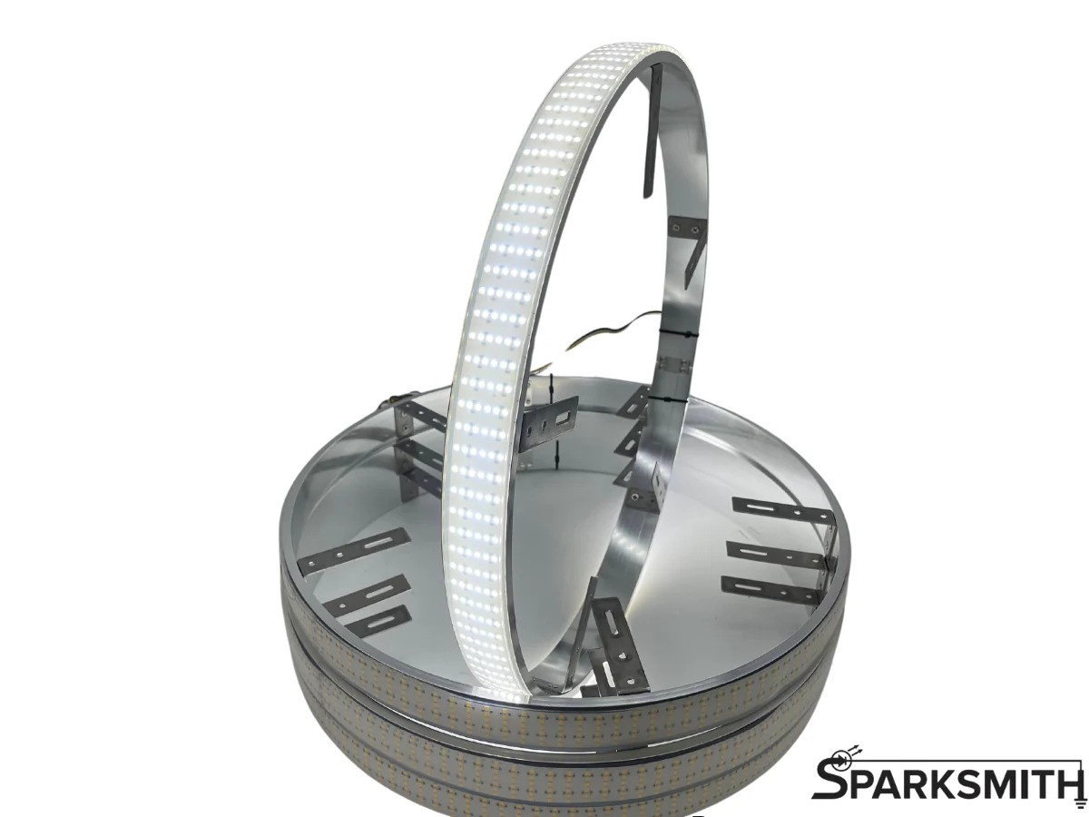 Animated Switchback LED Wheel Rings 6 ROW