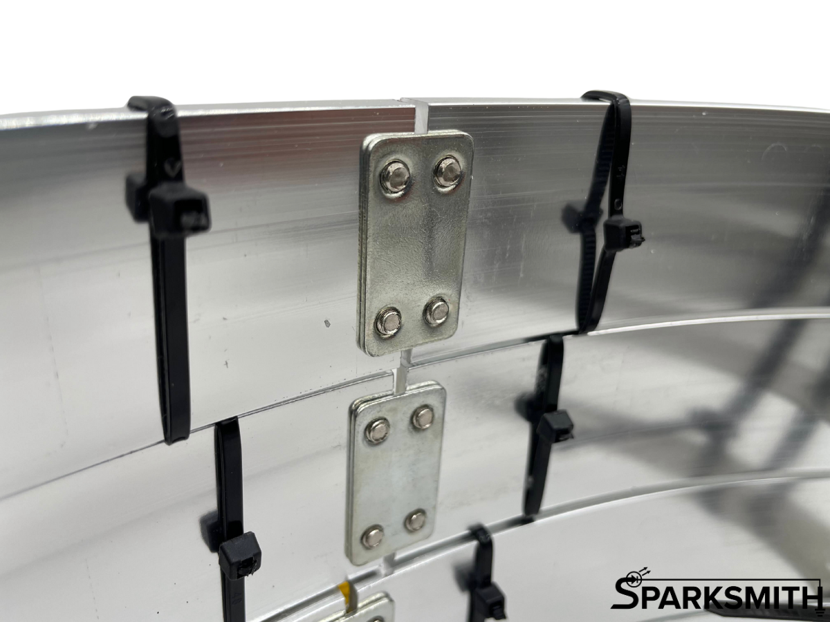 Animated Switchback LED Wheel Rings 6 ROW