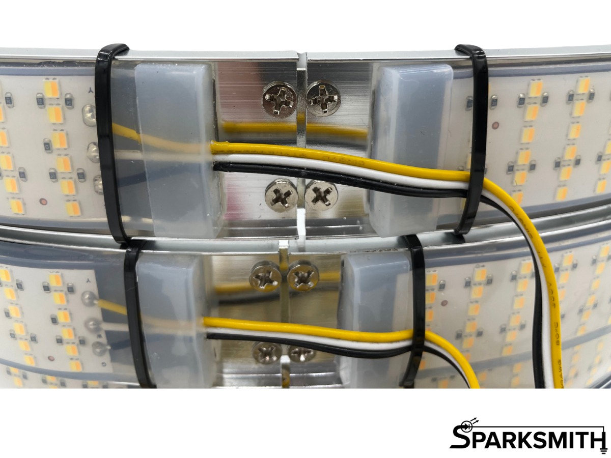 Animated Switchback LED Wheel Rings 6 ROW