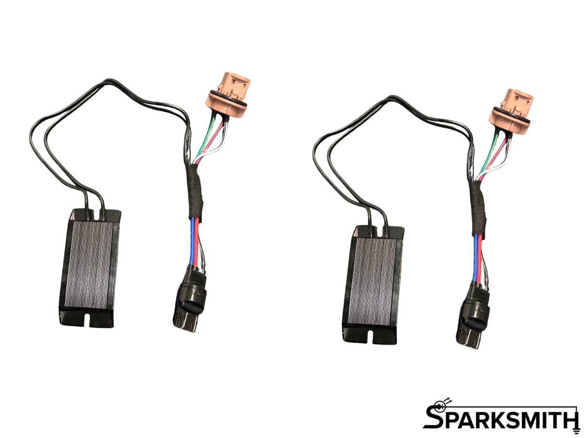7443 Resistor Harness - Plug & Play Resistor Kit Prevents Hyperflash
