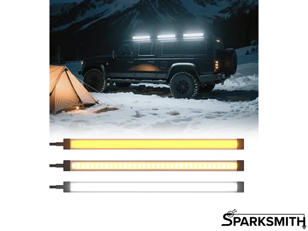 Dimmable 3-Color Outdoor Camping Light (sold individually)