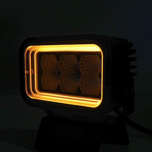 Shark-Lite Series Offroad LED Flood Light w/ Switchback DRL (sold individually)