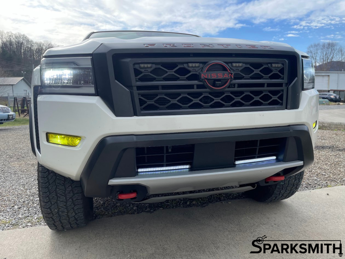 2022+ Nissan Frontier GrilleBars - Plug & Play!