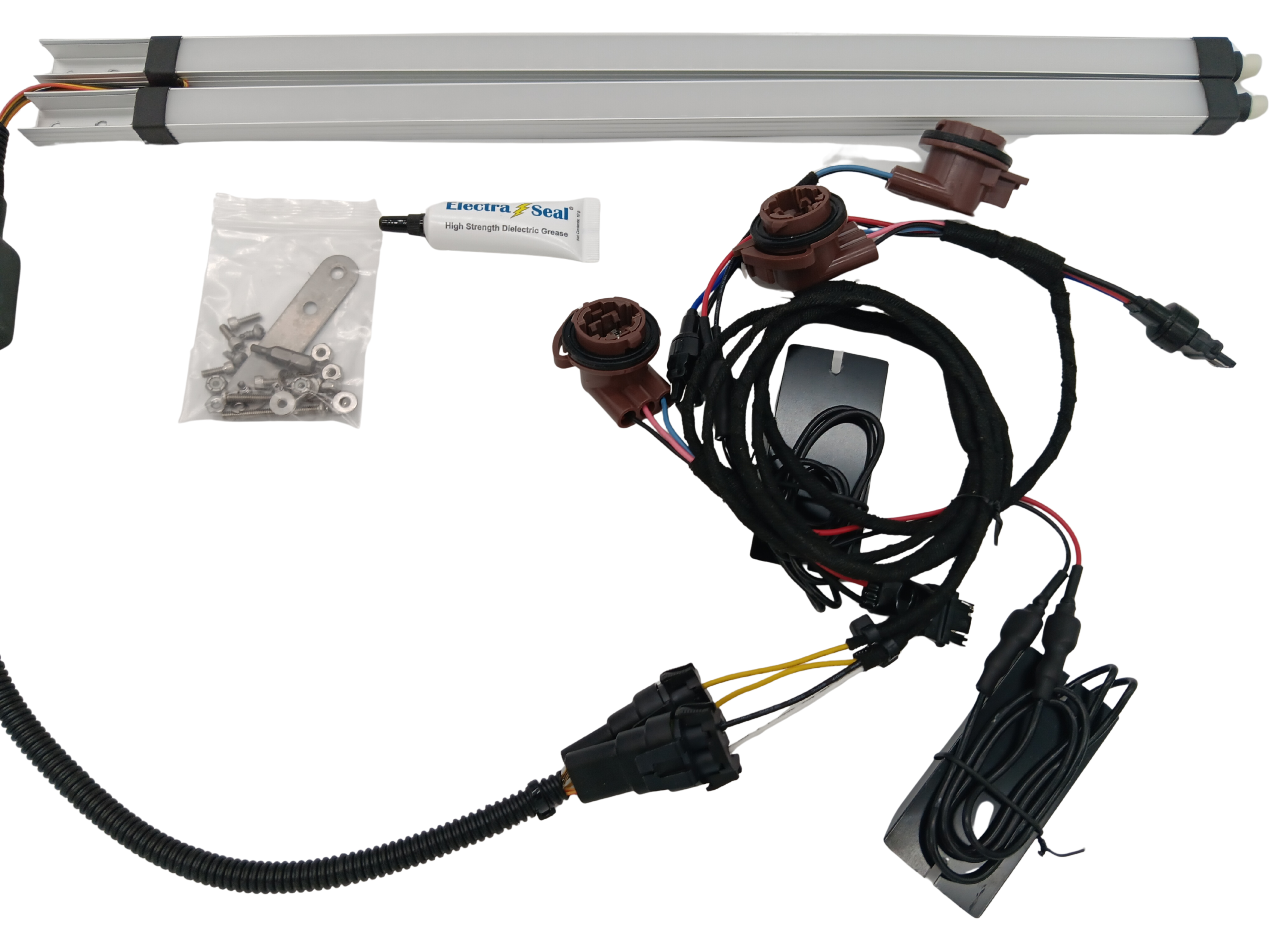 03-07 Chevrolet Silverado DRL Grille Light Bars 2.0