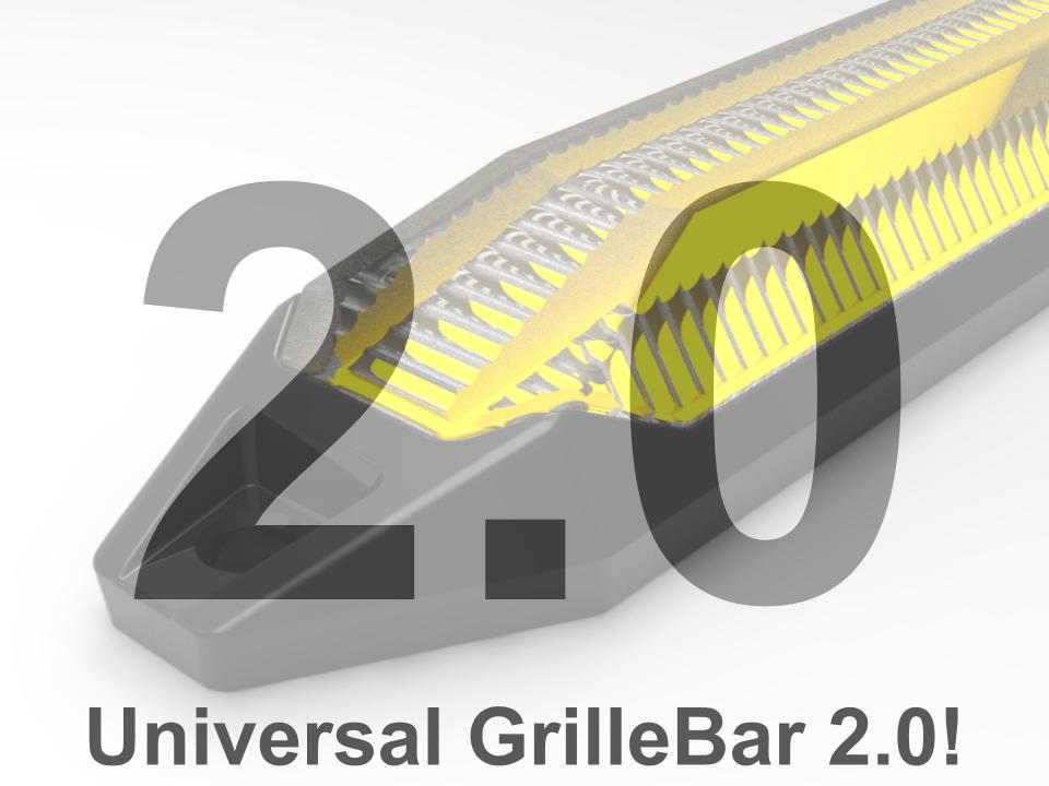 2.0 GrilleBar Upgrade - Existing Customers Can Upgrade to the 2.0 Bars! ** 14" Out of Stock Until mid-April**