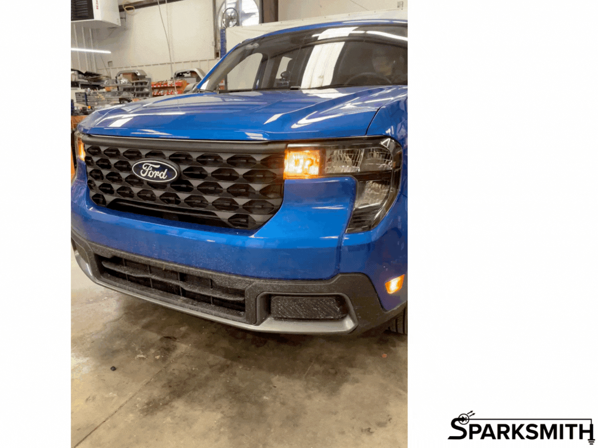 2022+ Ford Maverick Animated Hood Strip - Plug & Play!