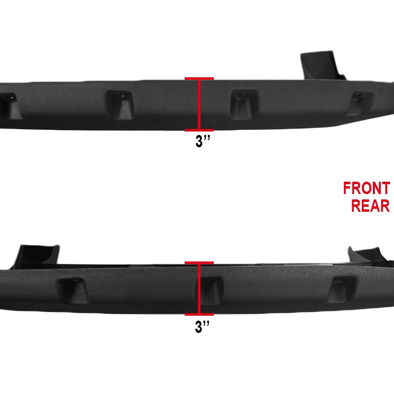1999-2007 Chevrolet Silverado/ 1999-2006 GMC Sierra Textured Rivet Style Fender Flares