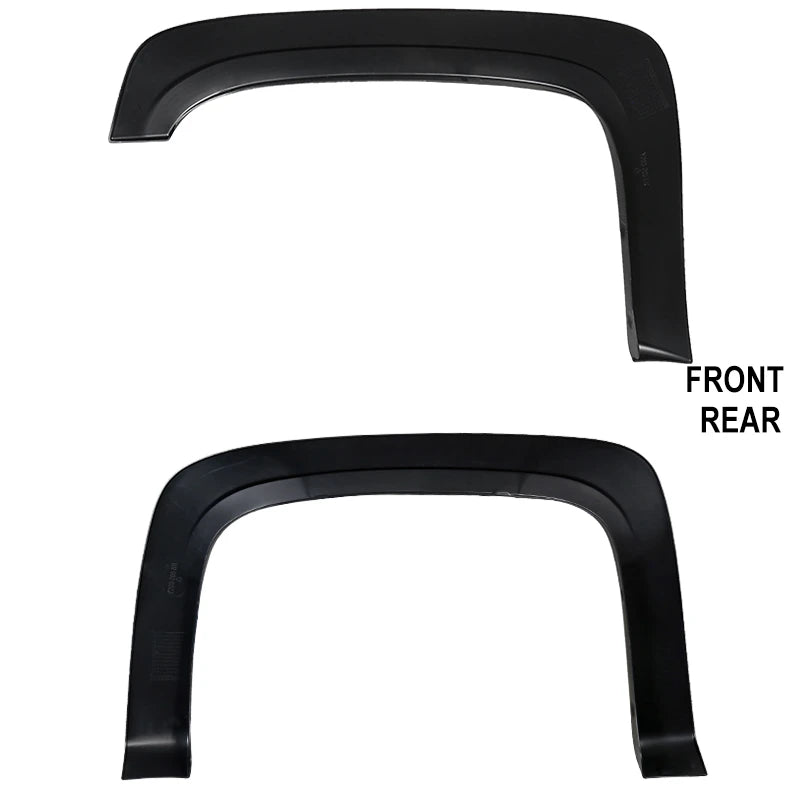 2007-2013 Chevrolet Silverado 1500/2500HD/3500HD Fleetside Longbed Smooth Factory OE Style Fender Flares