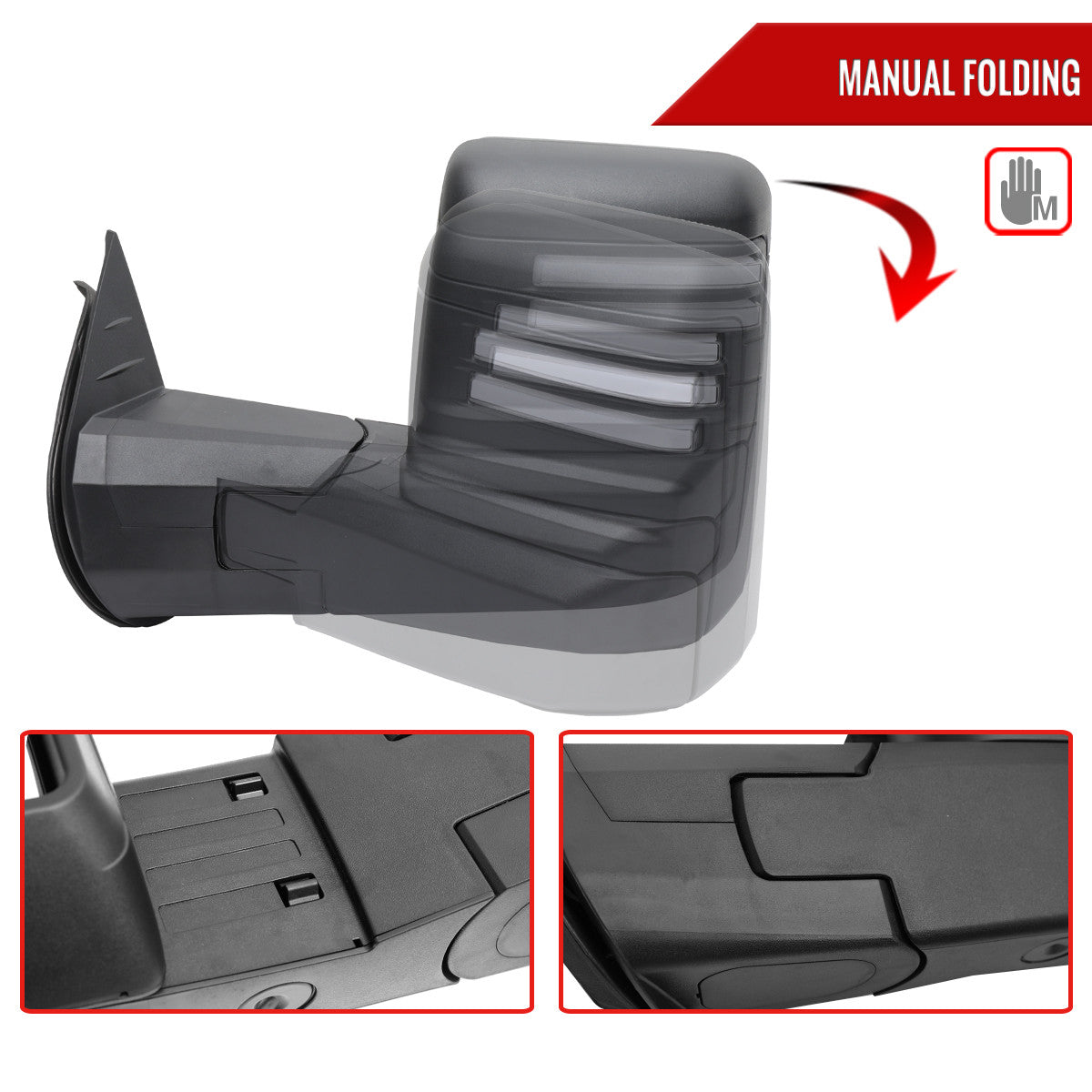 2007-2013 Silverado Tow Mirrors
