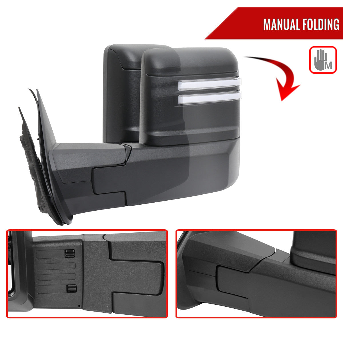 2014-2018 Chevy 1500 Tow Mirrors