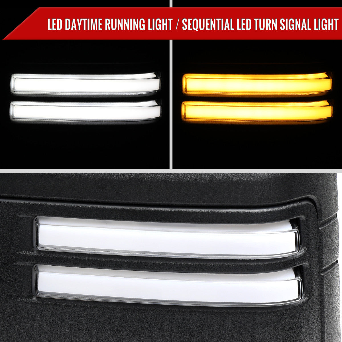 2014-2018 Chevy 1500 Tow Mirrors