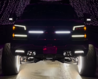 03-07 Chevrolet Silverado DRL Grille Light Bars