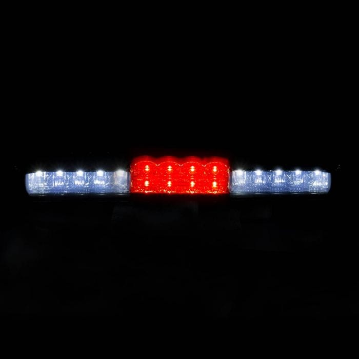 CHEVY SILVERADO / GMC SIERRA 99-07 LED 3RD BRAKE LIGHT G3 CHROME CLEAR LENS