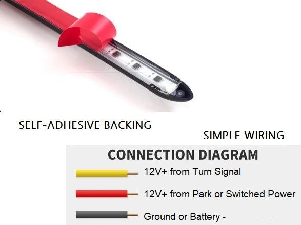 Universal GrilleBar - Animated Startup LED Running Light and Sequential Switchback Functions