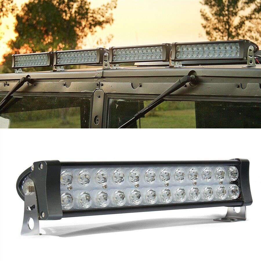 XKGlow 13", 72W High Power Work Light for 12V and 24V Systems