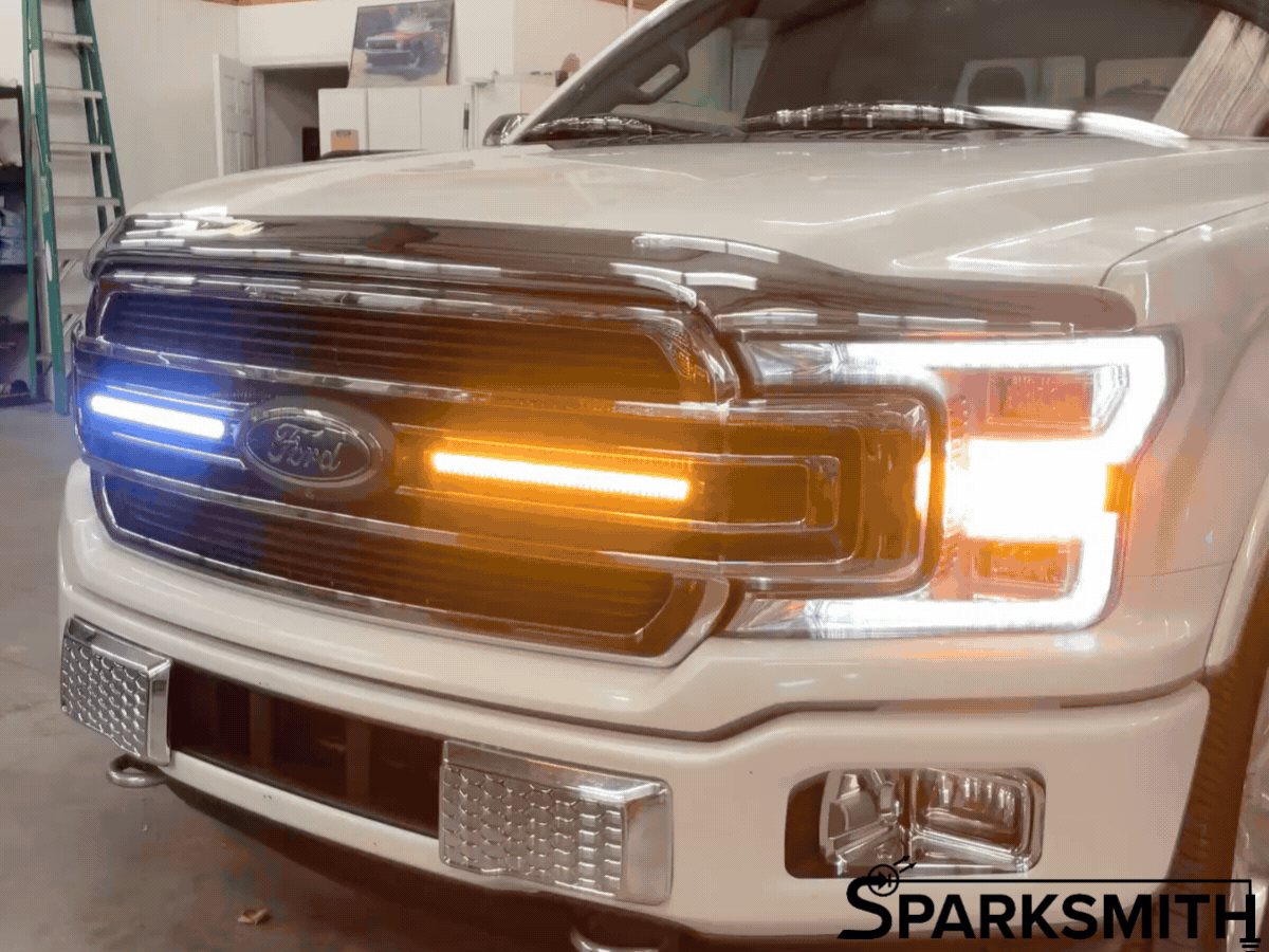 2015-2020 Ford F150 Animated DRL Grille Bars - Plug & Play!