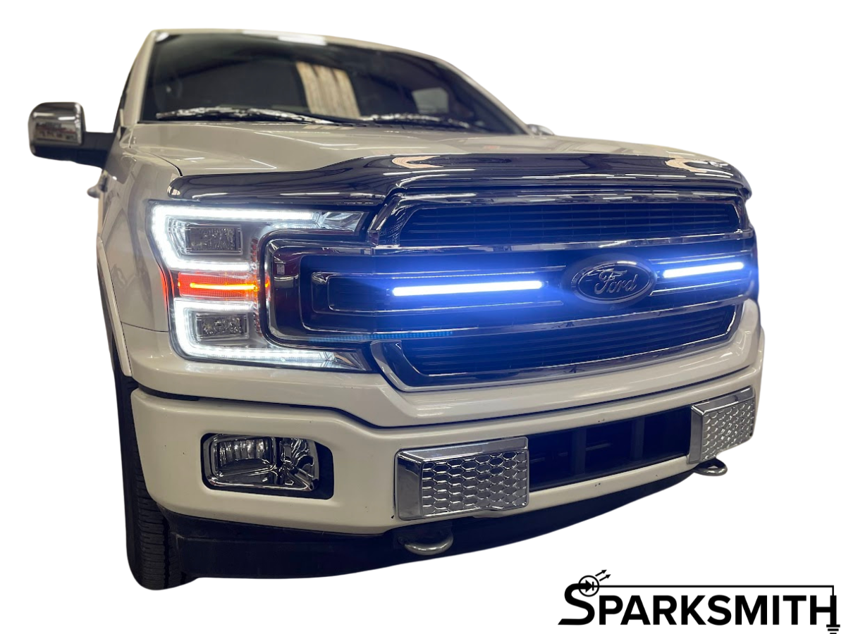 2015-2020 Ford F150 Animated DRL Grille Bars - Plug & Play!