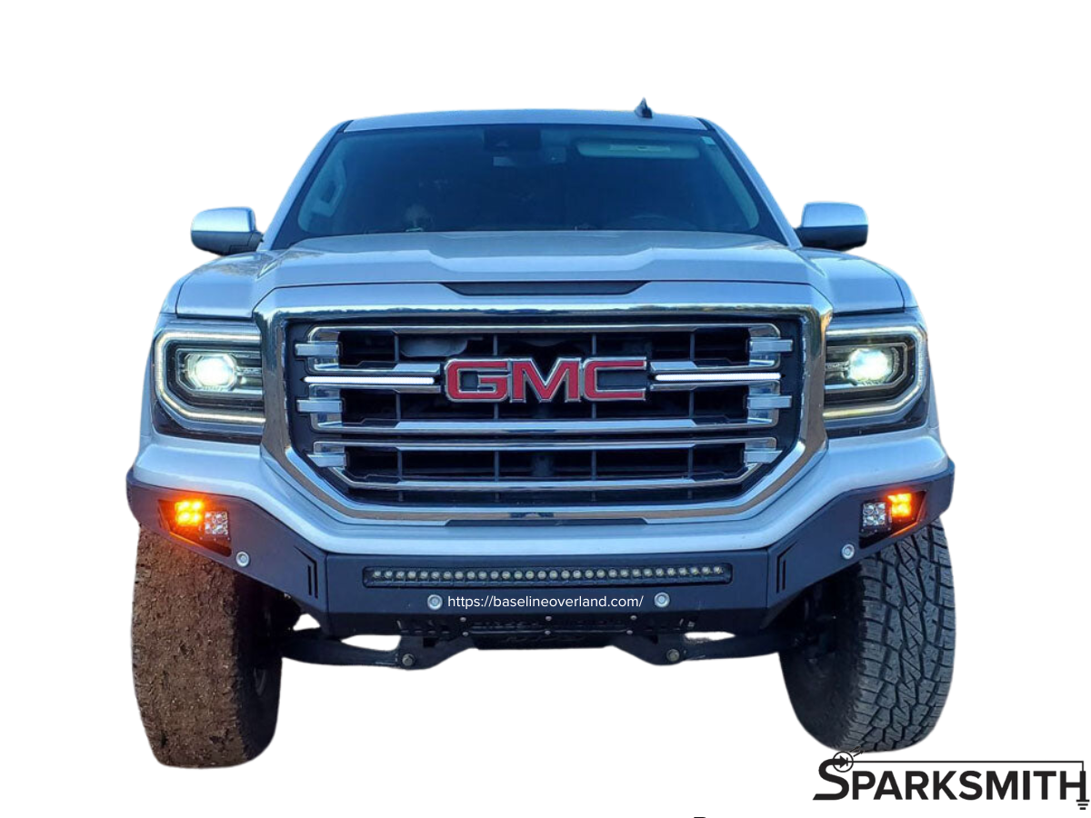 2016-2019 Chevy Silverado/GMC Sierra Animated DRL Grille Bars - Plug & Play!