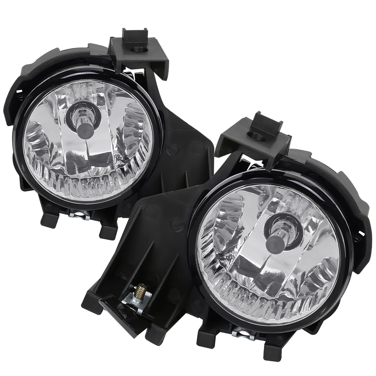 2008-2011 Subaru Impreza WRX 9006 HB4 Fog Lights Kit w/ Switch & Wiring Harness (Chrome Housing/Clear Lens)