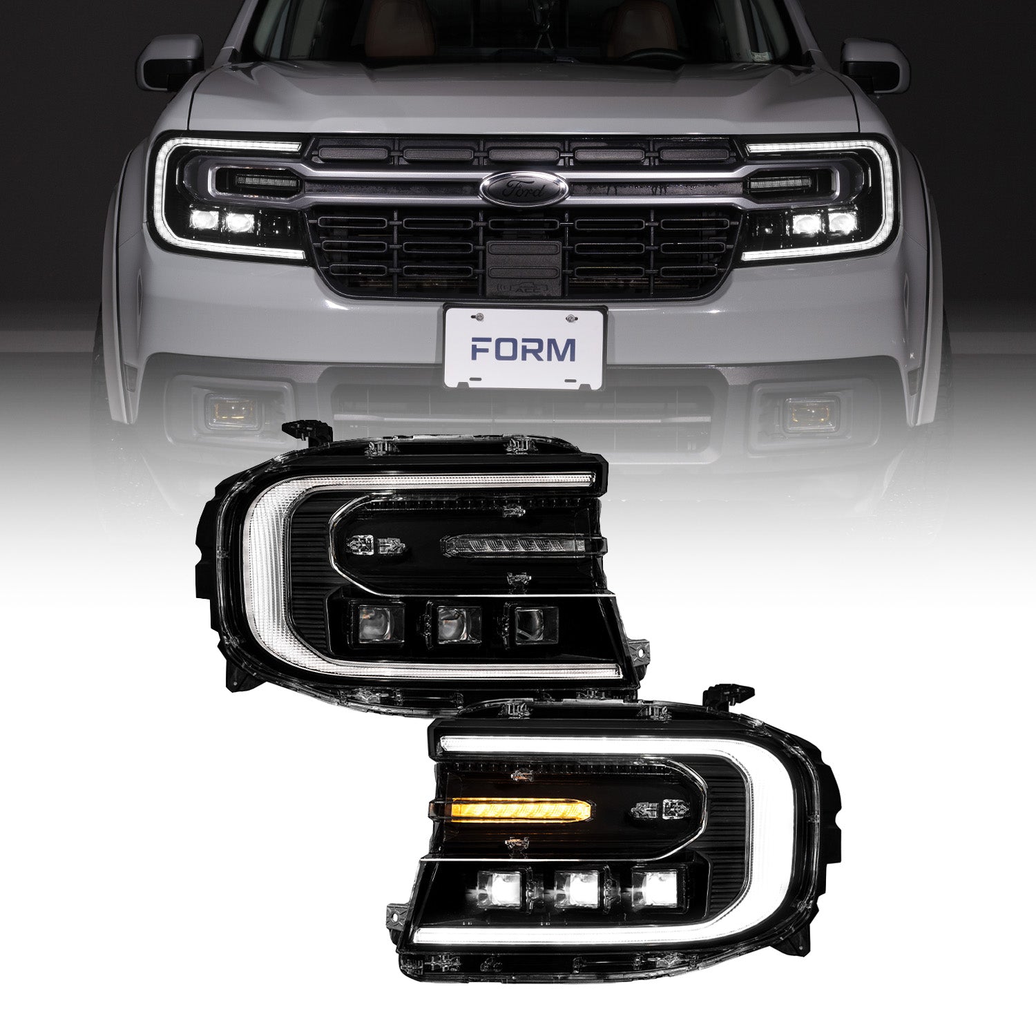 2022-2024 Ford Maverick Sequential LED Projector Headlights