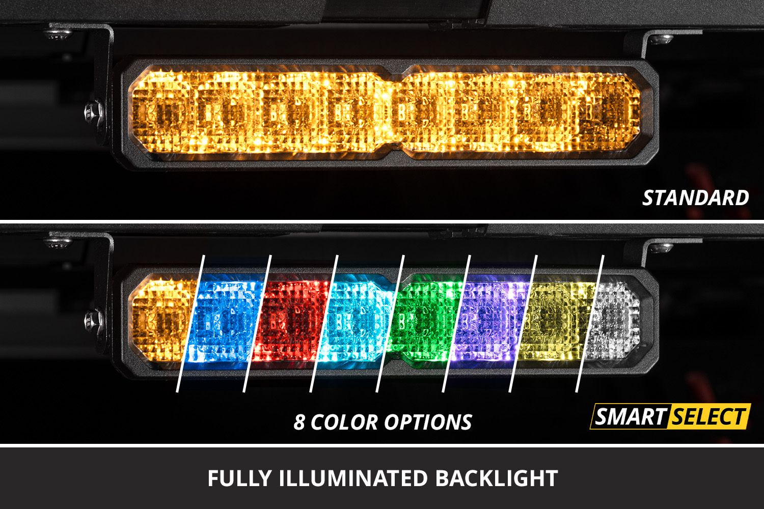 Diode Dynamics SS50 White LED Light Bar SAE Driving Pattern 295 Watts Smart Select