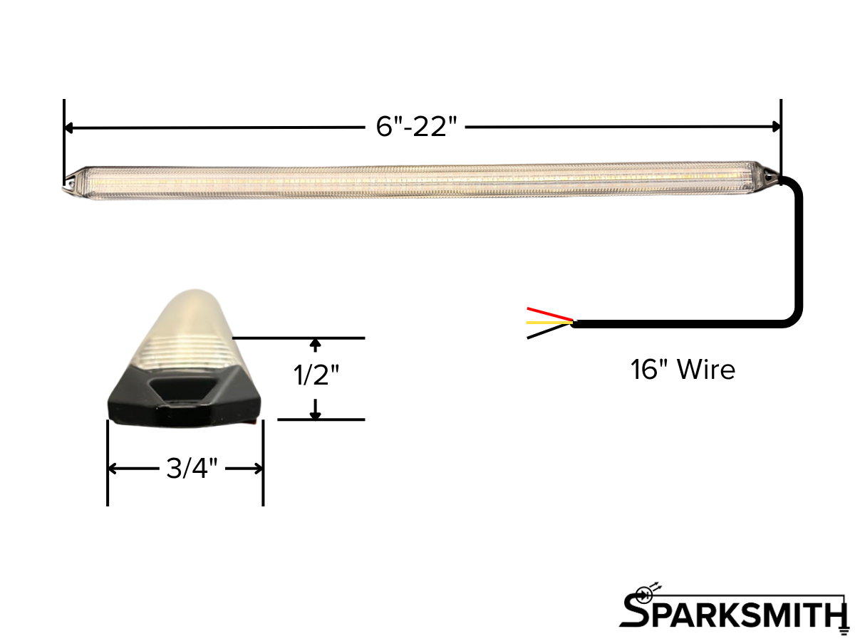 Universal GrilleBar 2.0 - Animated Startup LED Running Light w/ Sequential Switchback