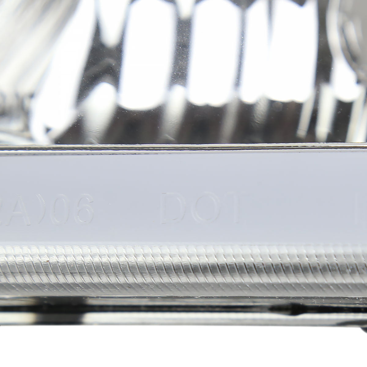 2002-2006 Chevrolet Avalanche/ 2003-2007 Silverado LED Bar Factory Style Headlights & Bumper Lights (Chrome Housing/Clear Lens)