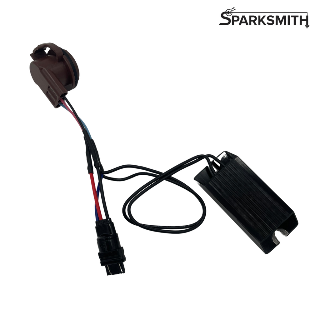 Plug Point Resistor 3157 Resistor Harness - Plug & Play Resistor Kit Prevents Hyperflash