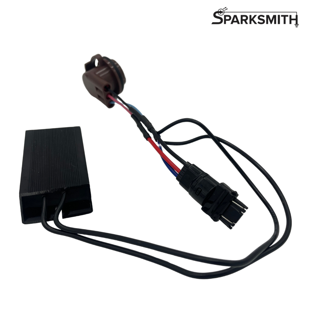 Plug Point Resistor 3157 Resistor Harness - Plug & Play Resistor Kit Prevents Hyperflash