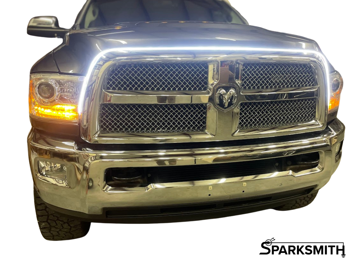 Fourth Gen Ram Pickup (2013-2019) Animated DRL Grille Bars