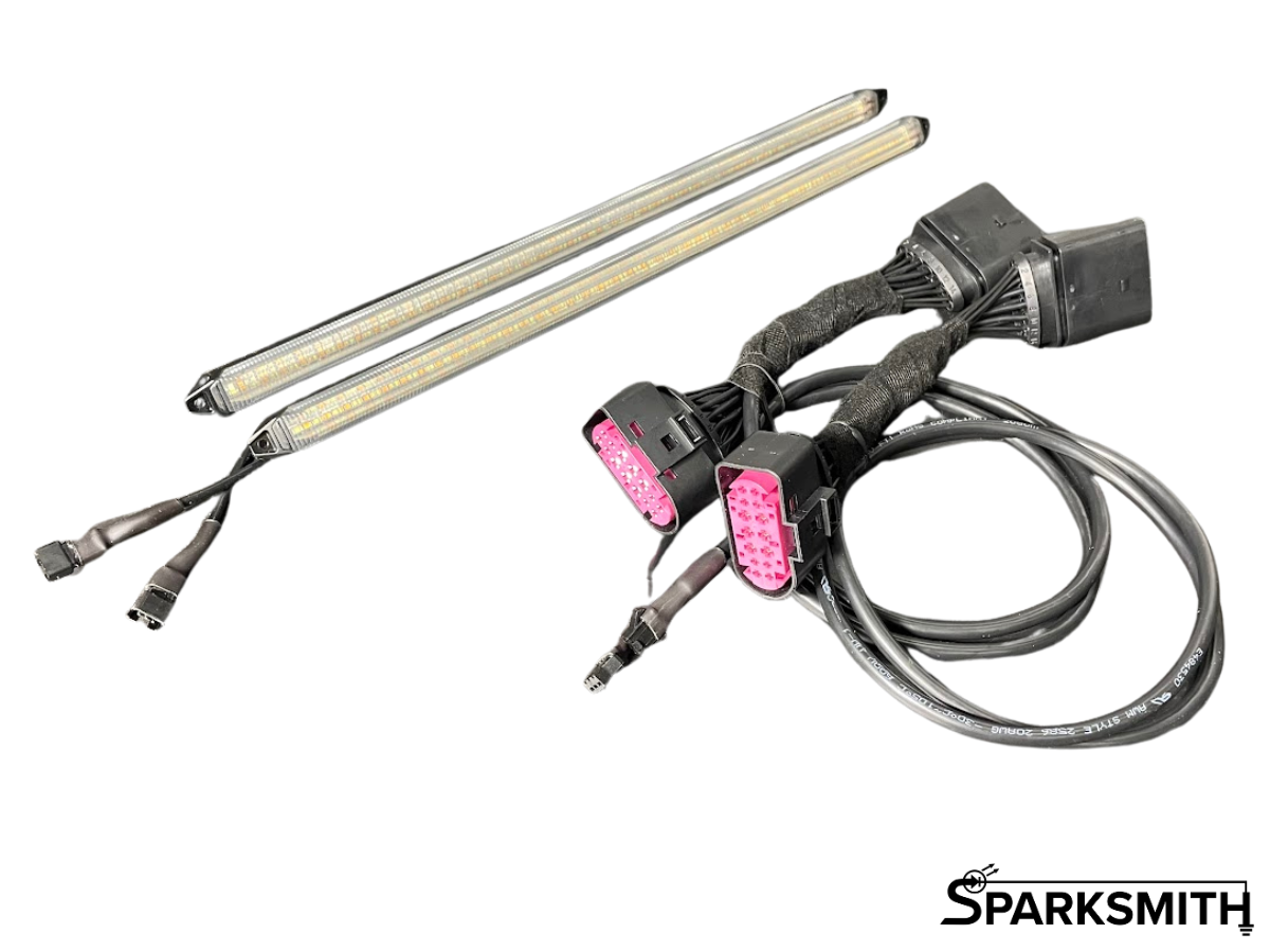 Fourth Gen Ram Pickup (2013-2019) Animated DRL Grille Bars