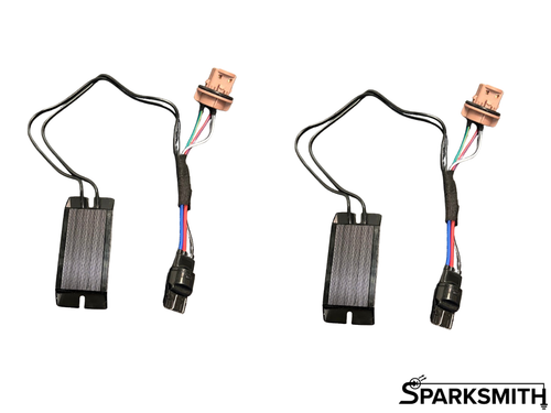 7443 Resistor Harness - Plug & Play Resistor Kit Prevents Hyperflash