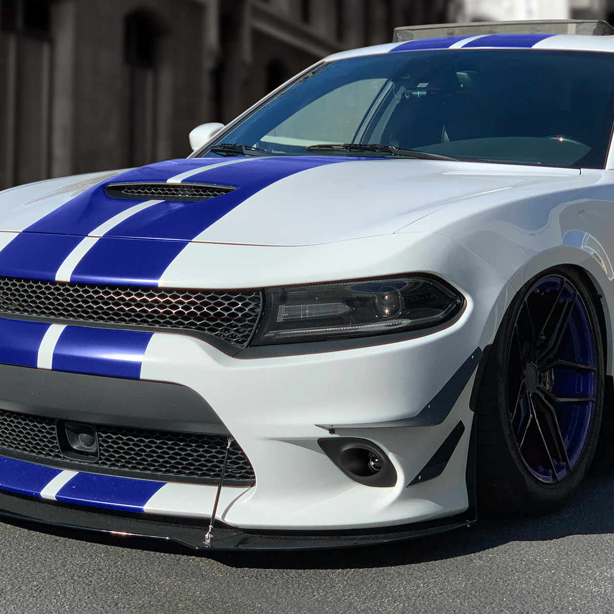 2015-2020 Dodge Charger H11 Projector Fog Lights Kit (Clear Lens)