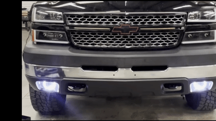 03-07 Chevrolet Silverado DRL Grille Light Bars