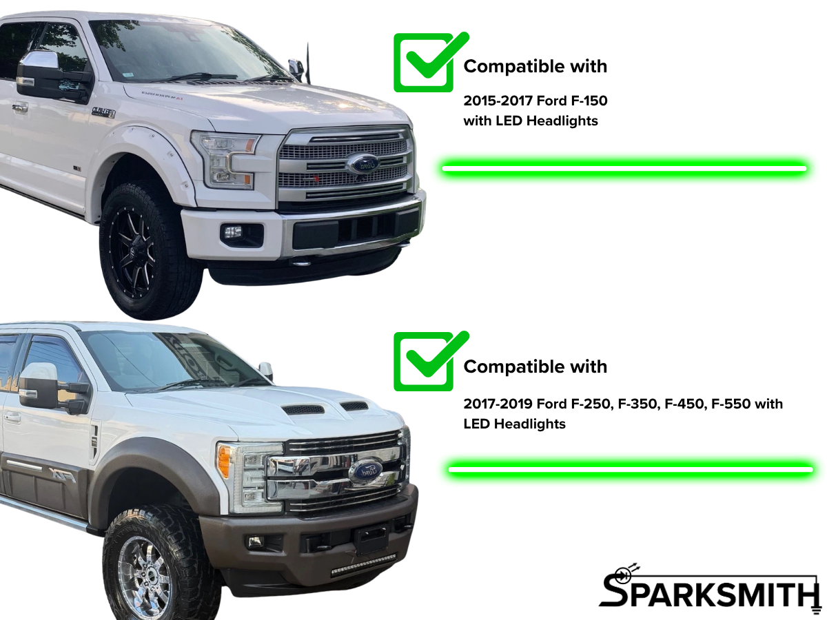 Ford F-Series Parking Lights Adapter for LED Headlights (2015-2021)