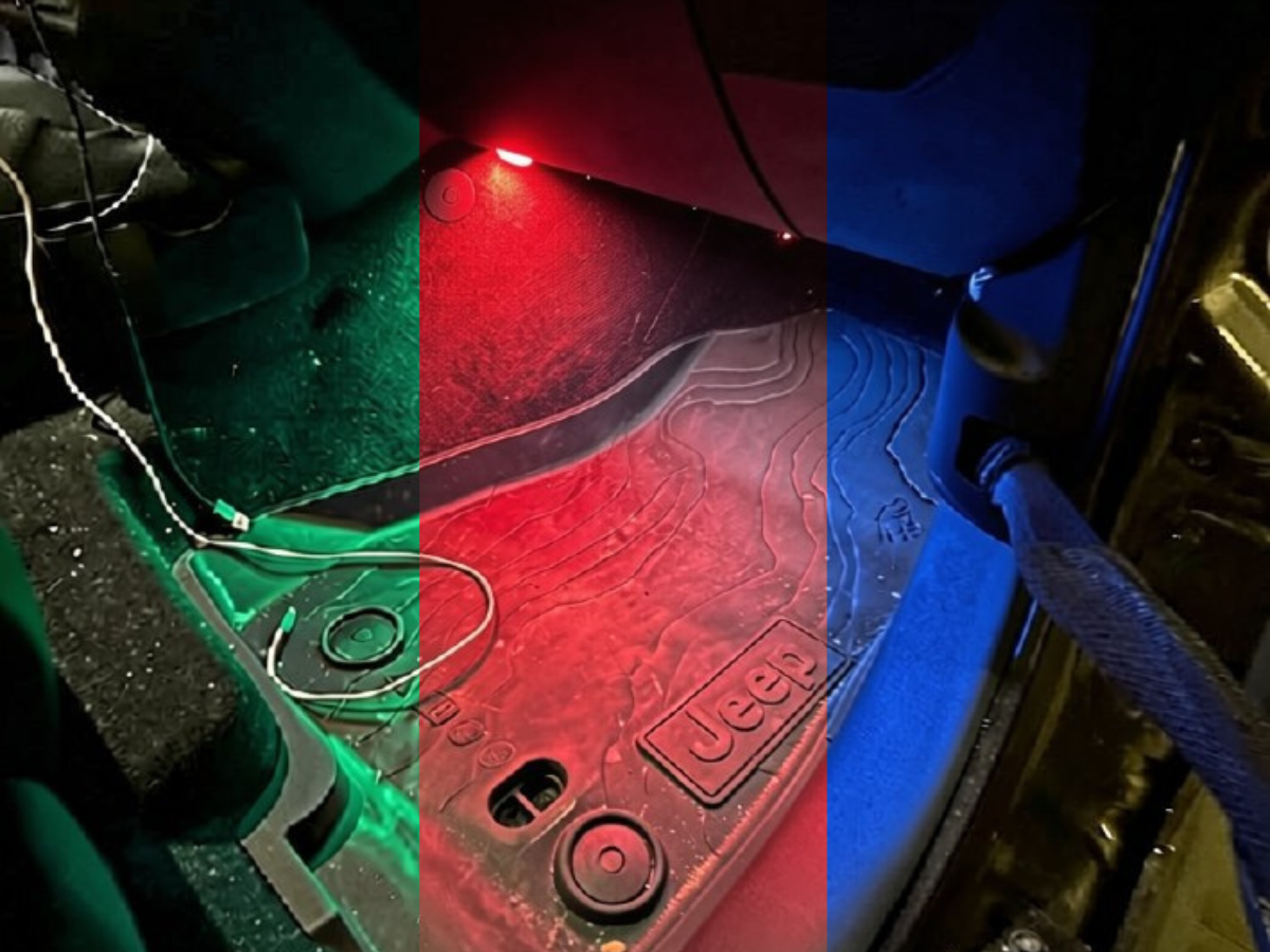 JL Footwell Plug & Play Lighting Kit - Fits all JL Wranglers