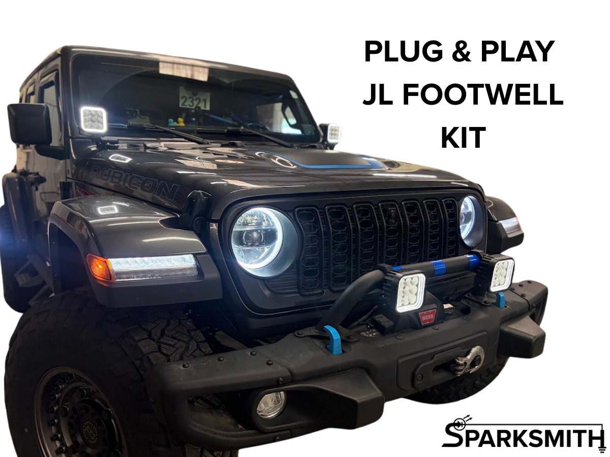 JL Footwell Plug & Play Lighting Kit - Fits all JL Wranglers