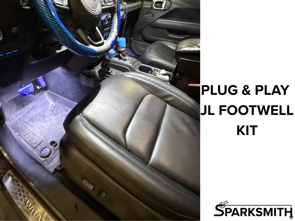 JL Footwell Plug & Play Lighting Kit - Fits all JL Wranglers