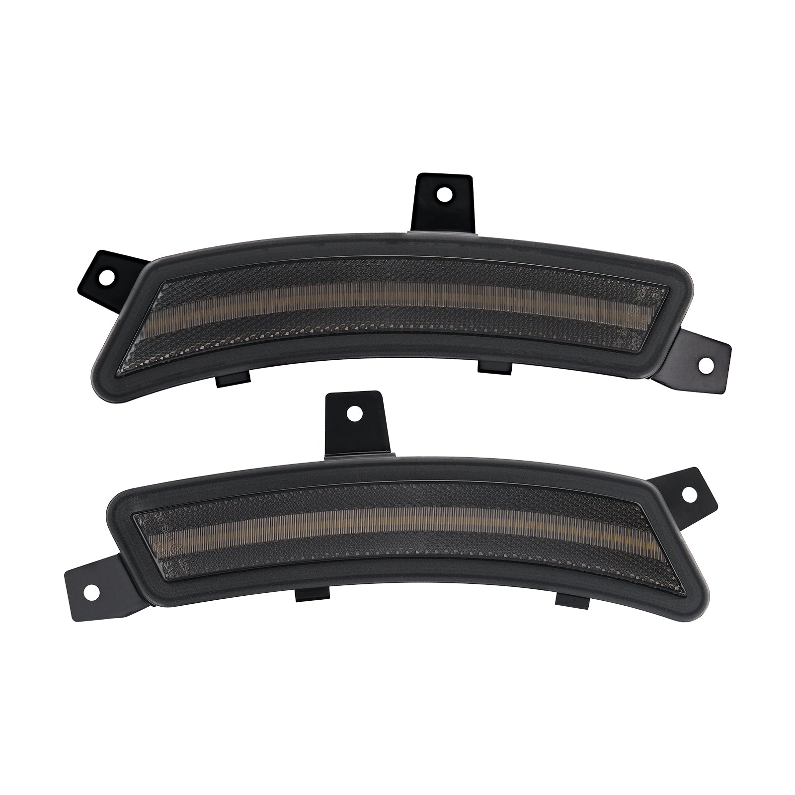 2025+ Yukon, Tahoe, Escalade: White Animated LED Side Marker, Smoked Lens