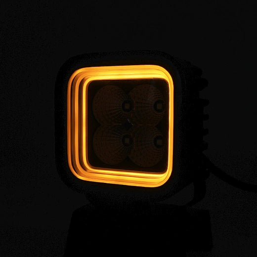 Shark-Lite Series Offroad LED Flood Light w/ Switchback DRL (sold individually)