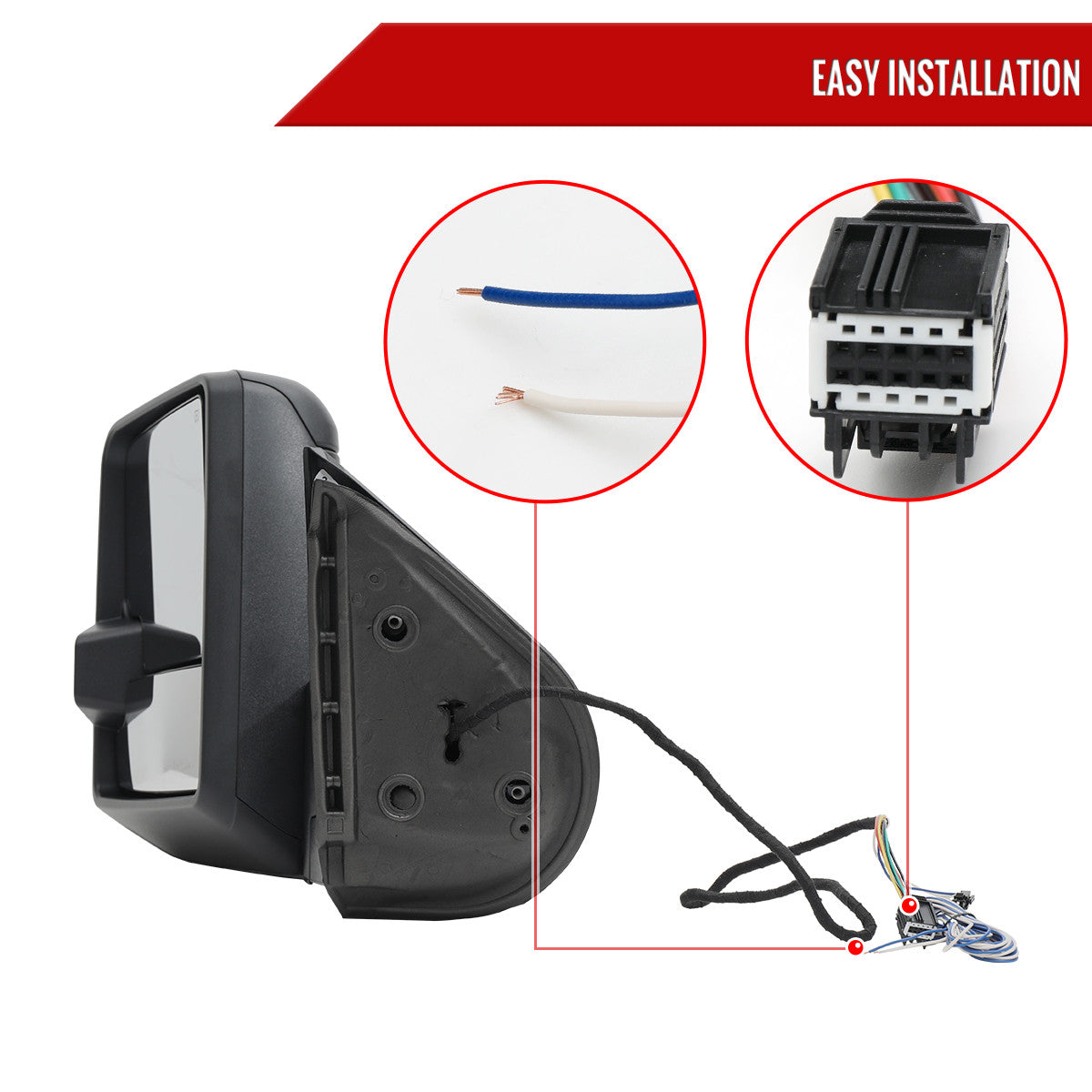 2007-2013 Silverado Tow Mirrors