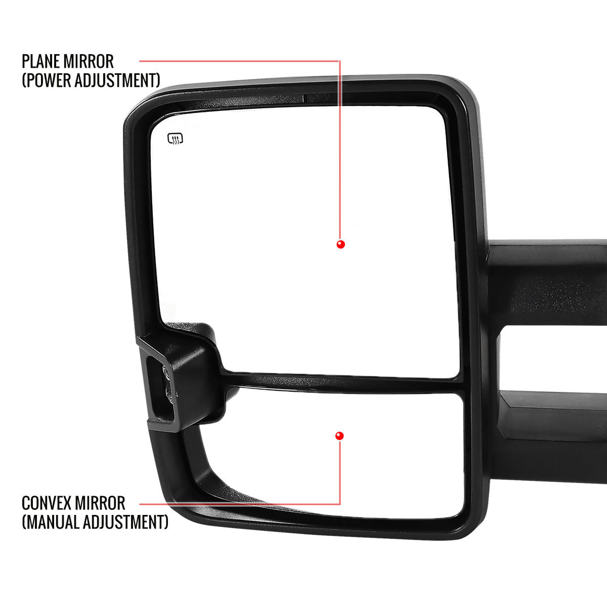 1999-2002 Silverado Tow Mirrors