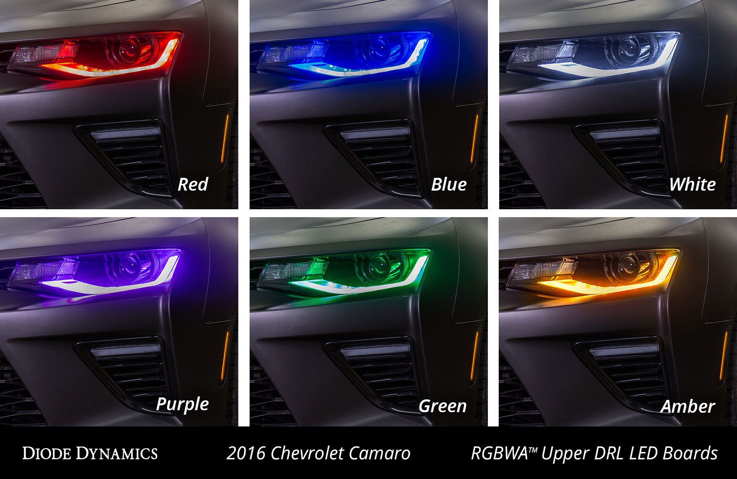 2017-2020 Chevrolet Camaro ZL1 Multicolor DRL LED Boards
