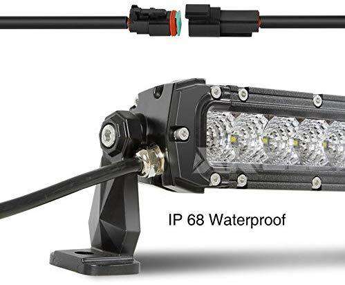 50" 250W LED Light Bar - Spot Flood Combo 21,400 Lumens